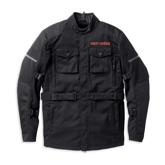 Harley-Davidson® Men's Quest Triple Vent System Jacket - Black