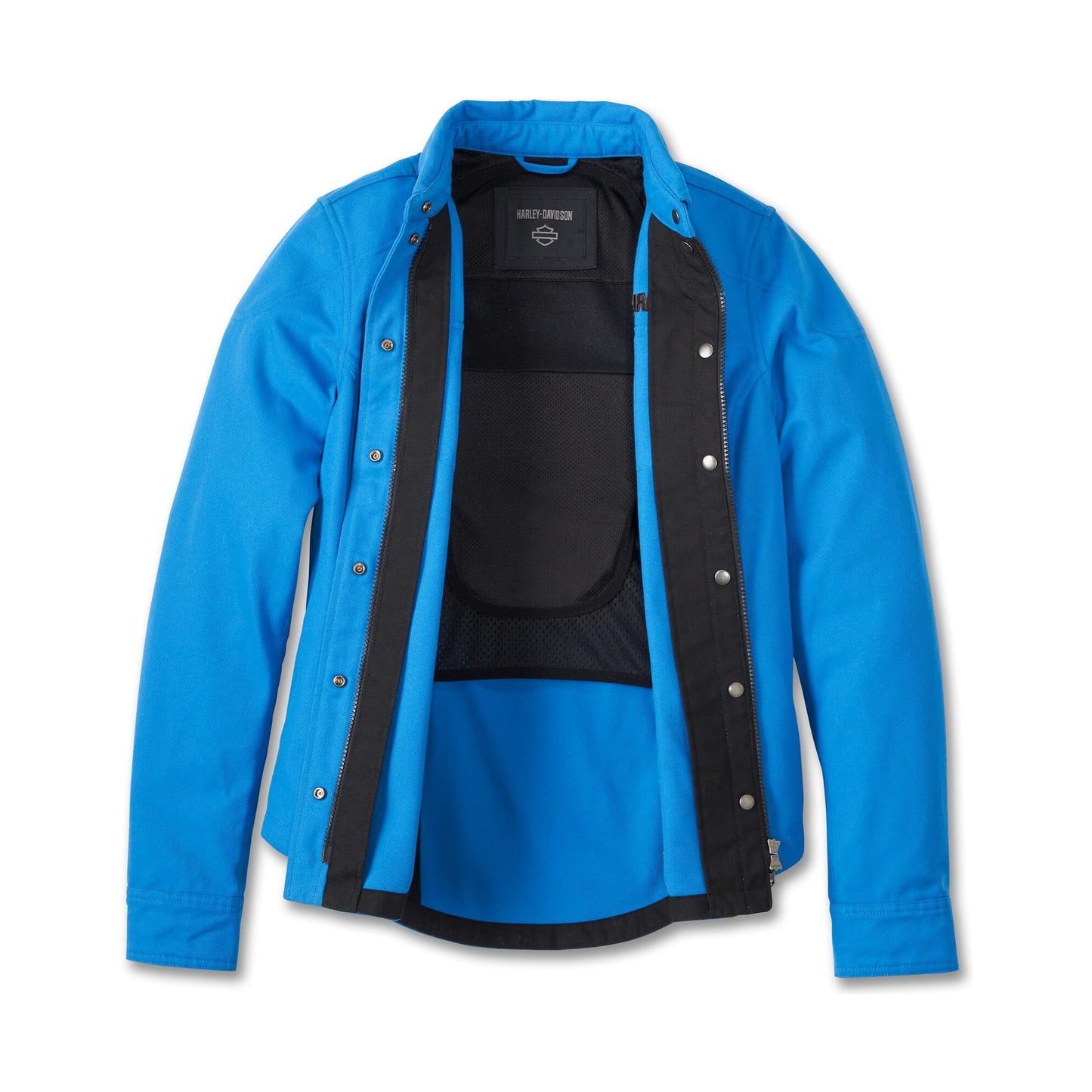 Harley-Davidson® Women's Operative Riding Shirt Jacket - Directoire Blue