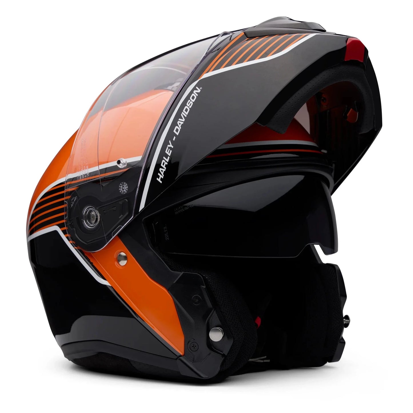 Harley-Davidson® Capstone Sun Shield II H31 Modular Helmet - Black & Orange