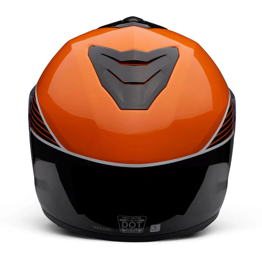 Harley-Davidson® Capstone Sun Shield II H31 Modular Helmet - Black & Orange