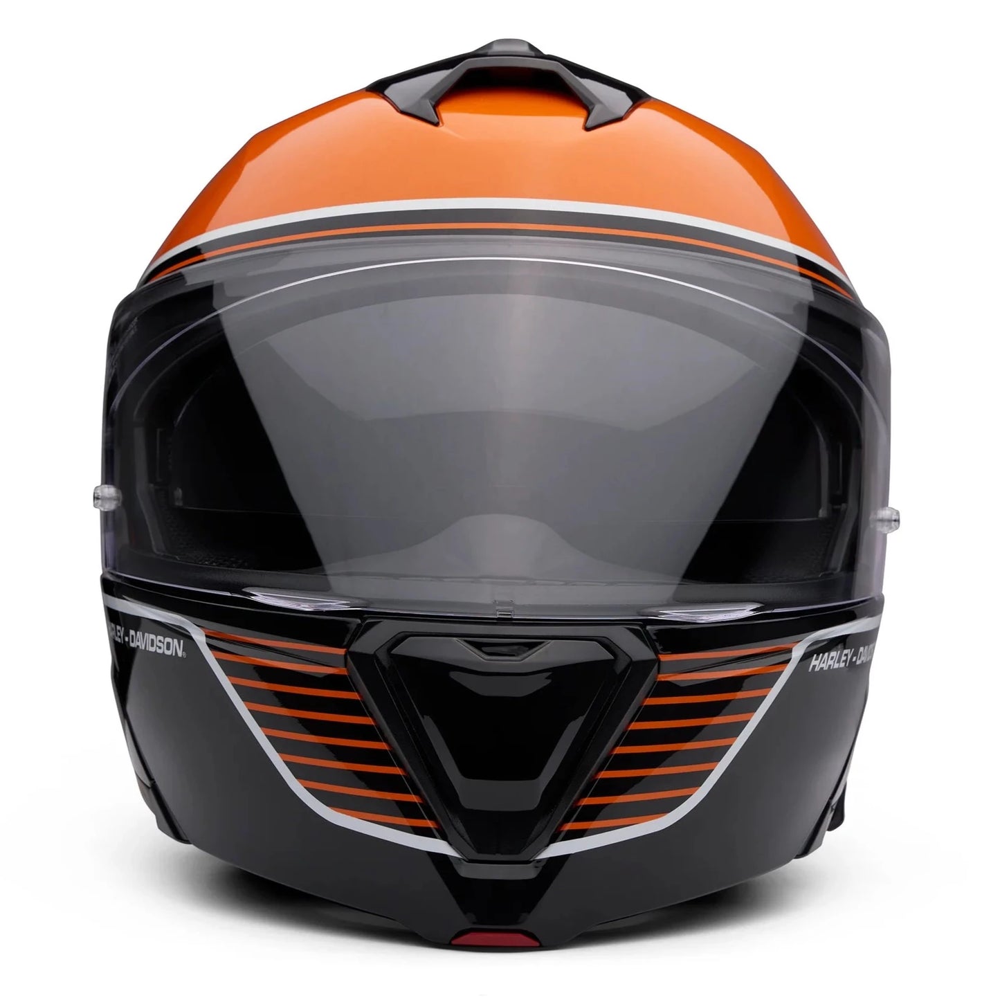 Harley-Davidson® Capstone Sun Shield II H31 Modular Helmet - Black & Orange