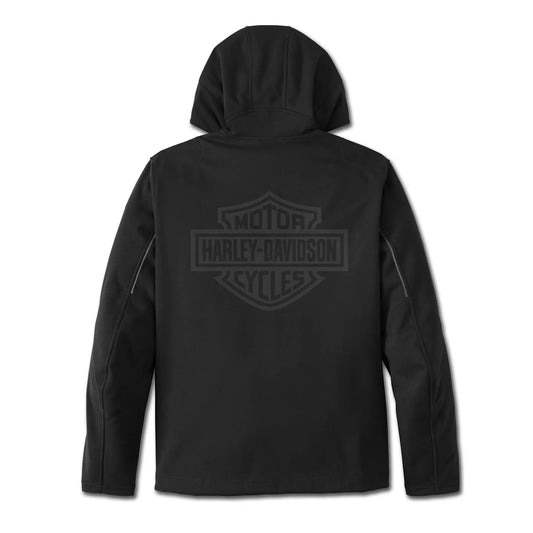 Harley-Davidson® Men's Deflector 2.0 Hooded Bar & Shields Riding Fleece