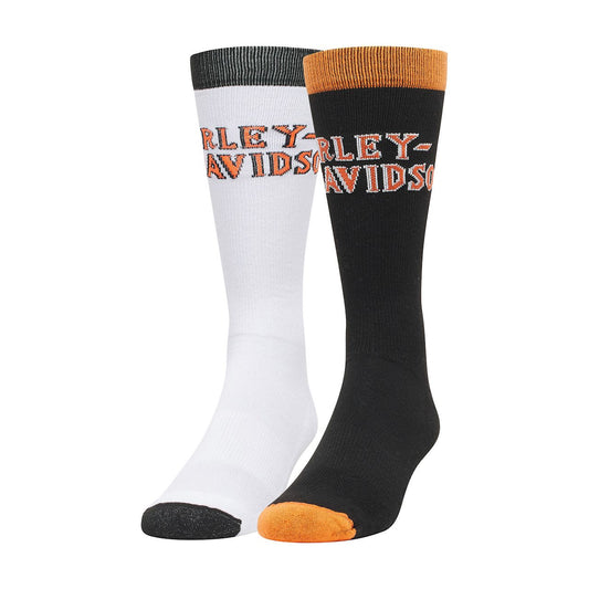 Harley-Davidson®  H-D 2 Pack Mid Calf Socks H-D 2 Pack Mid Calf Socks