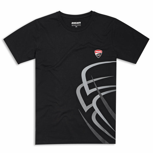Ducati Men's Tonal T-Shirt - Black