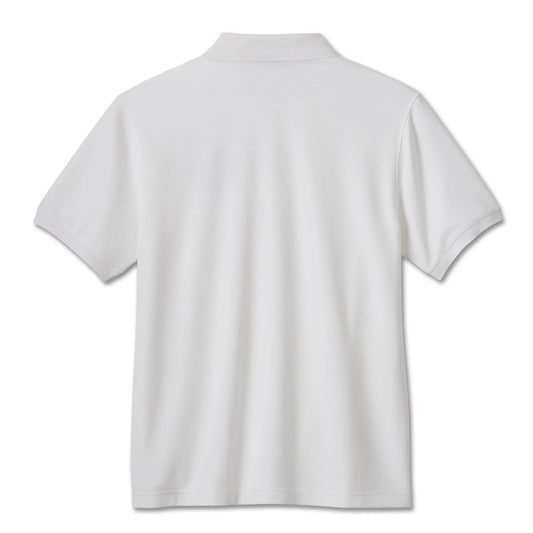 Harley-Davidson® Men's Bar & Shield Polo Shirt - Bright White