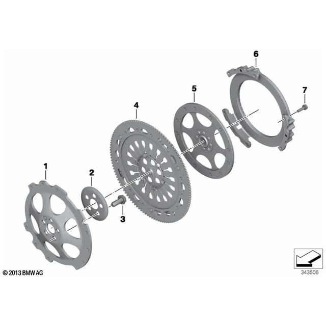 R1200GS Single Gear Drive Coupling Clutch Housing - 21217697741