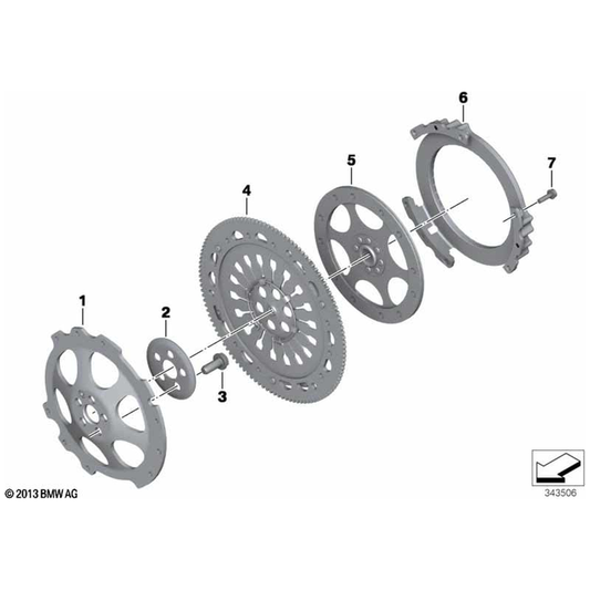 R12NineT/RineT Flywheel Cover - 21217697740