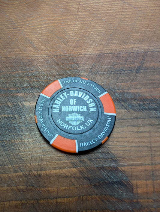 Harley-Davidson® Norwich Poker Chip