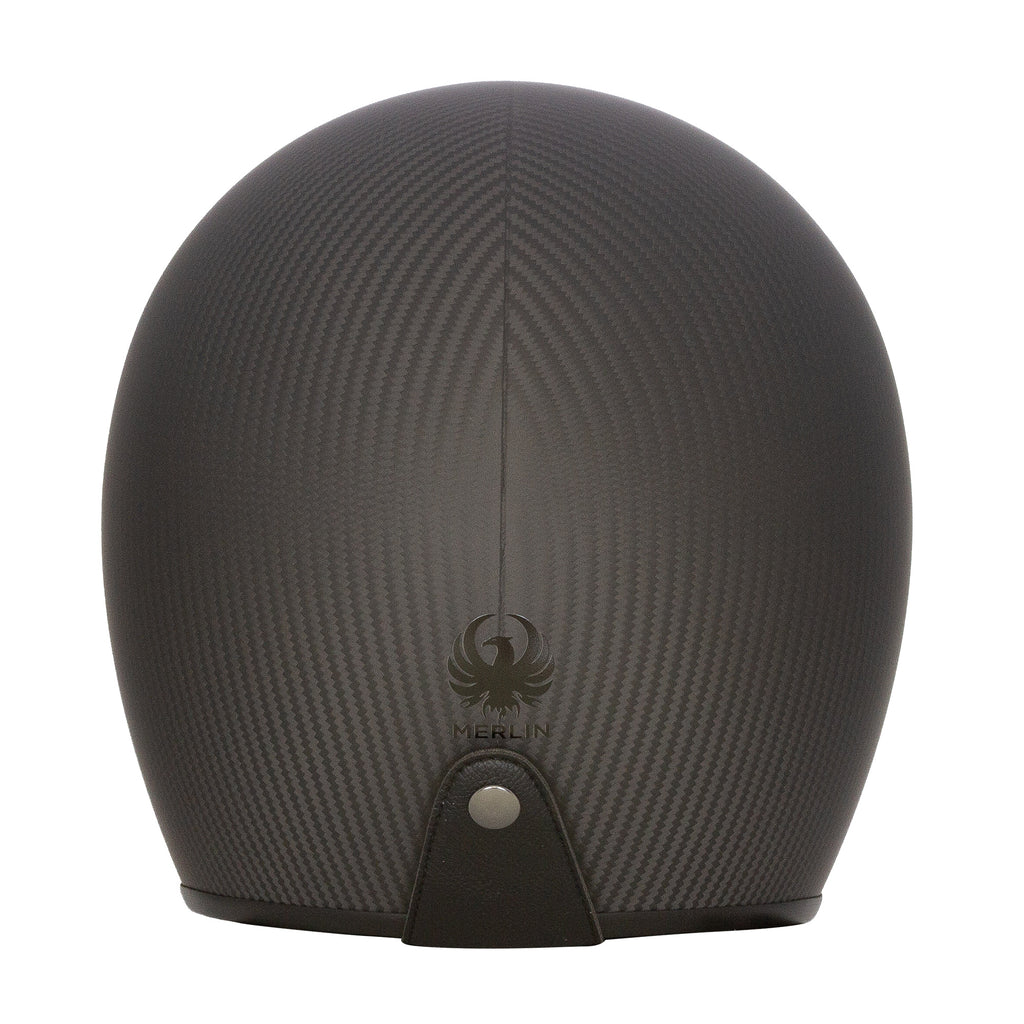 Merlin Blackbird Helmet - Carbon Fibre Black