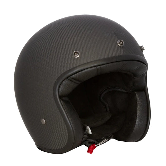 Merlin Blackbird Helmet - Carbon Fibre Black
