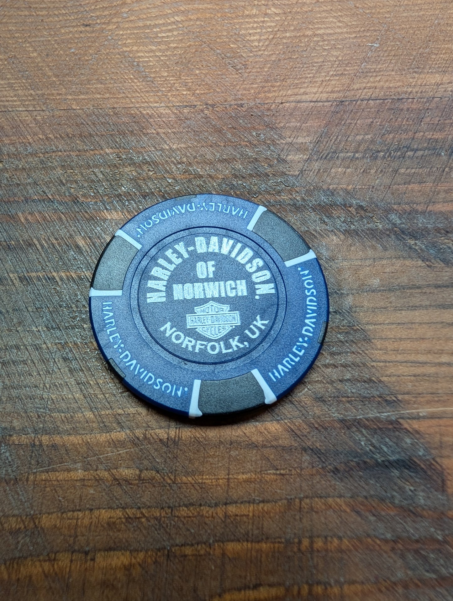 Harley-Davidson® Norwich Poker Chip