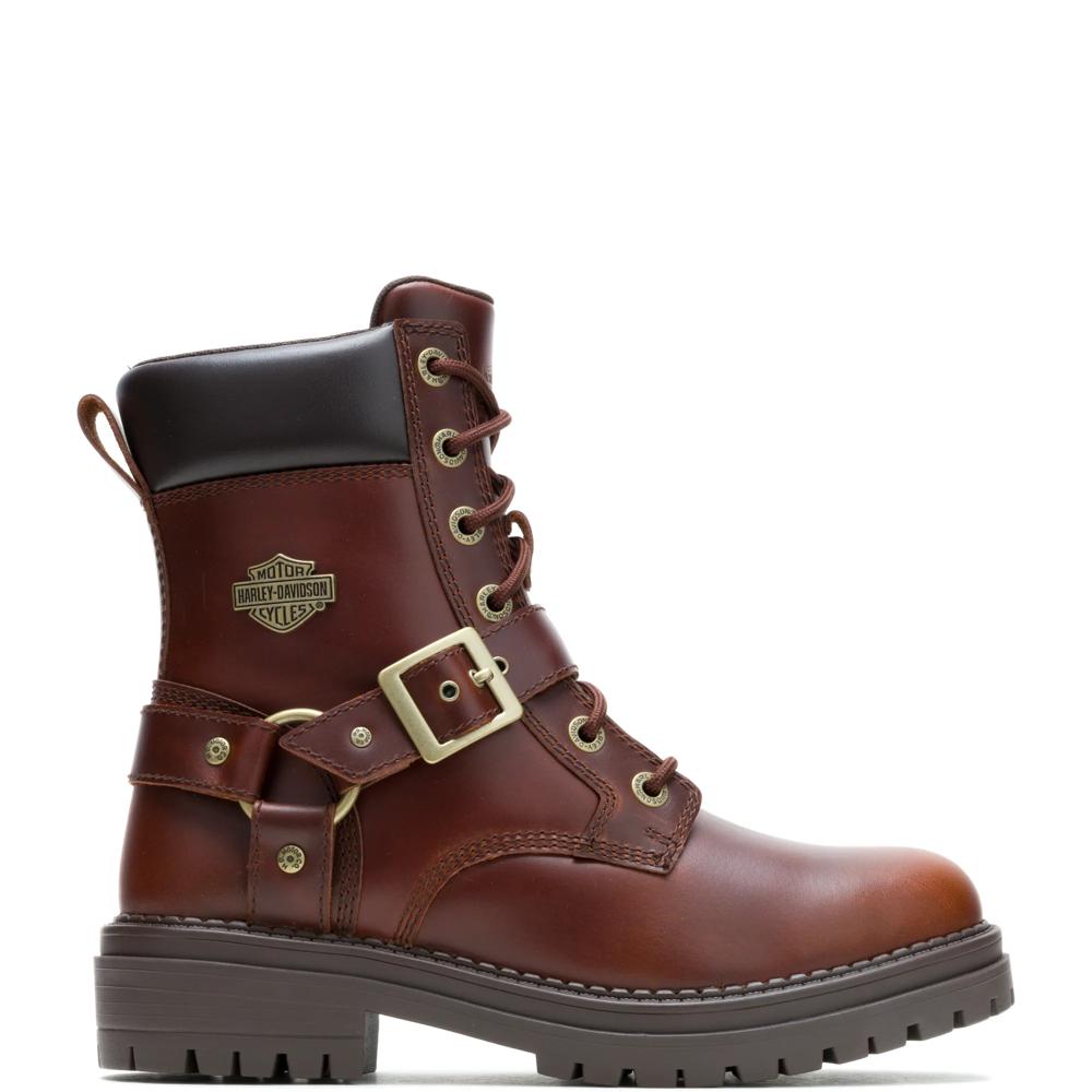 Harley-Davidson® Ladies Sienna Lace CE Boot-Brown