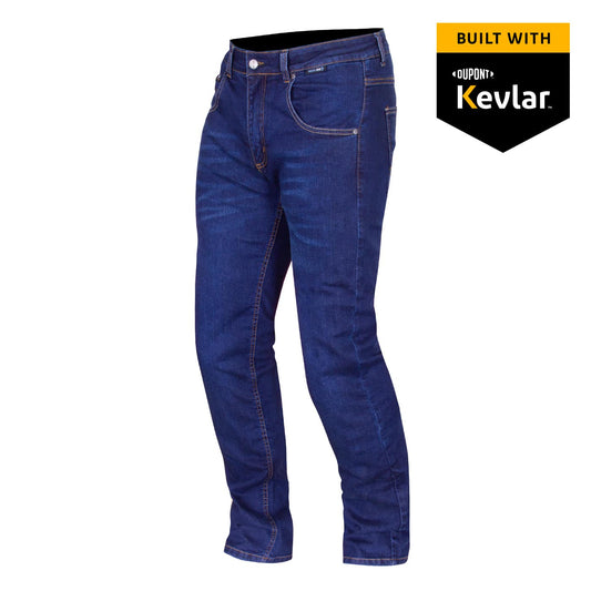 Merlin Route One Duke Water Resistant Denim Jeans - Blue