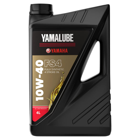 Yamalube® Fully Synthetic 4-stroke Oil, 10W-40 4L