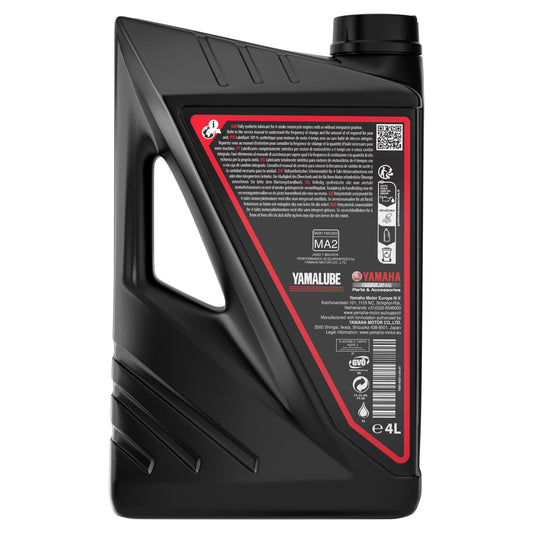 Yamalube® Fully Synthetic 4-stroke Oil, 10W-40 4L