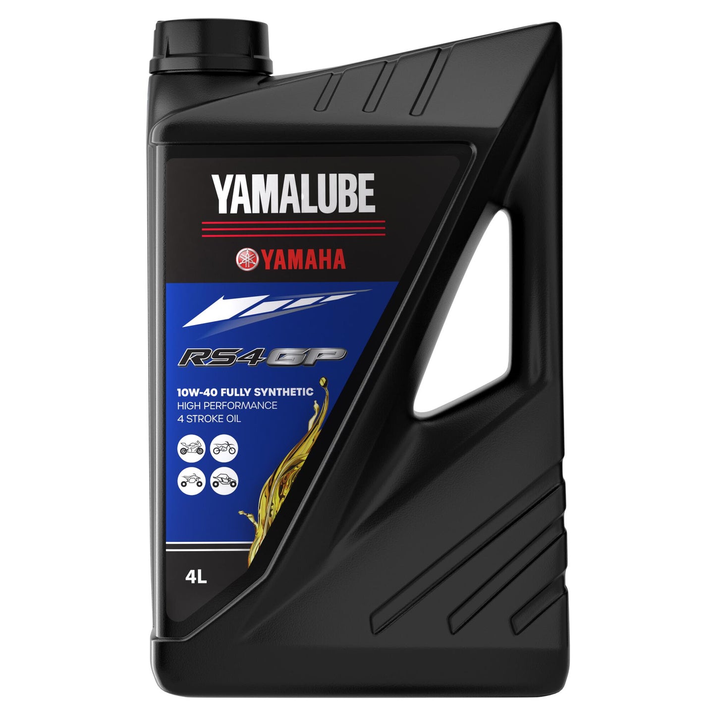 Yamalube® RS4GP 10W-40 Fully Synthetic Oil 4L