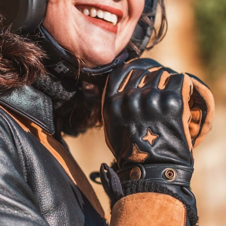 Wildust Sisters Arizona Leather Gloves - Black