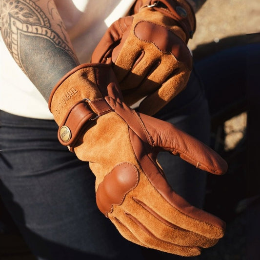 Wildust Sisters Arizona Leather Gloves - Brown