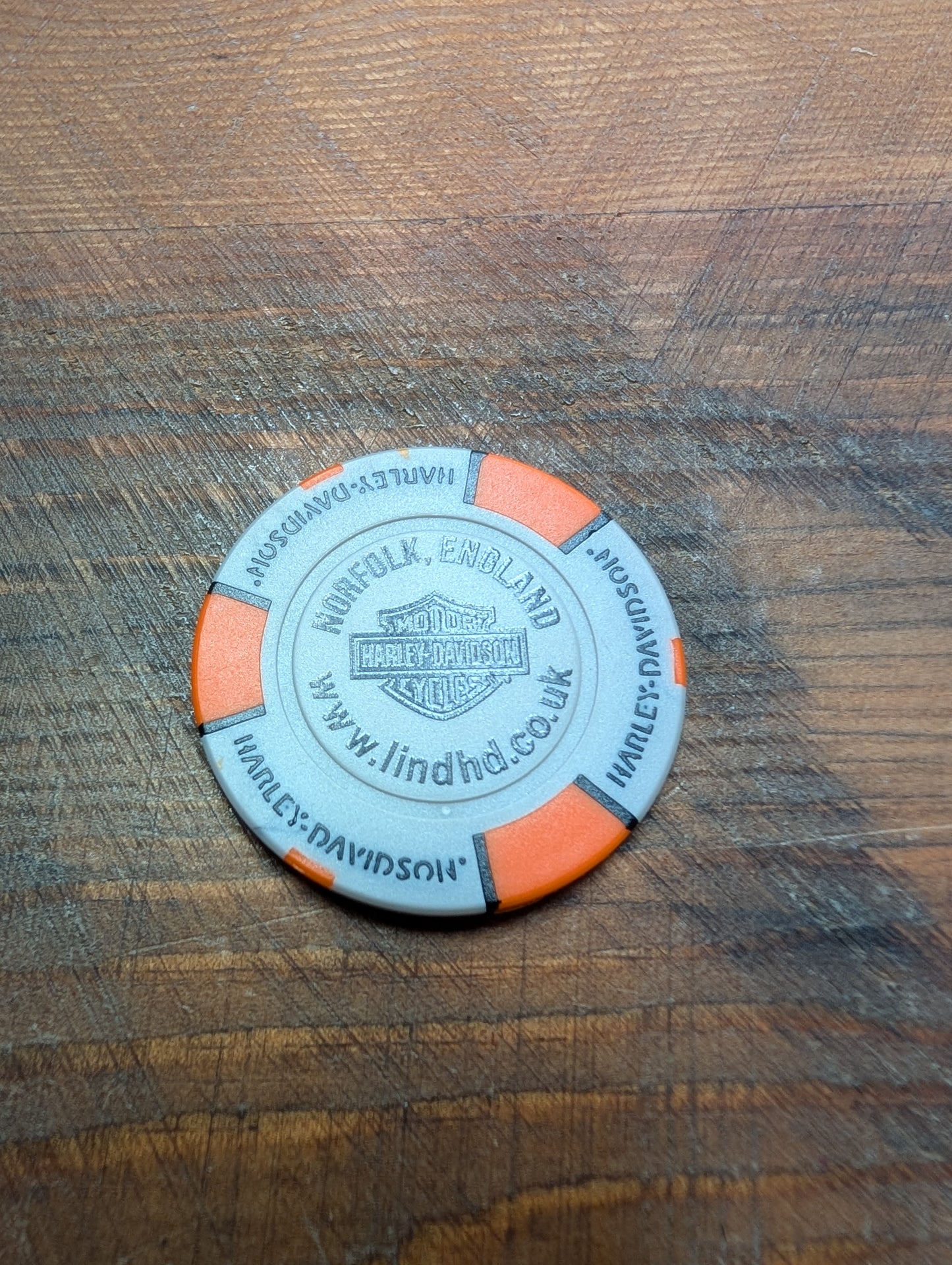 Harley-Davidson® Norwich Poker Chip