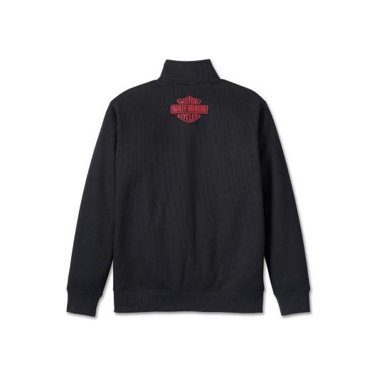 Harley-Davidson® Black Sweatshirt Knit Black HD Motorcycles