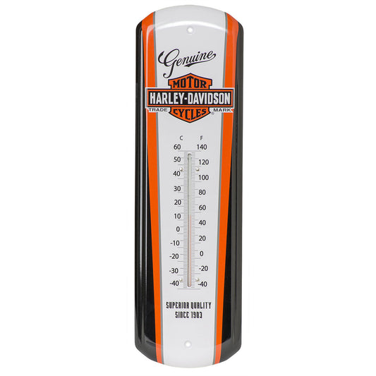 Harley-Davidson® Nostalgic B&S Tin Thermometer