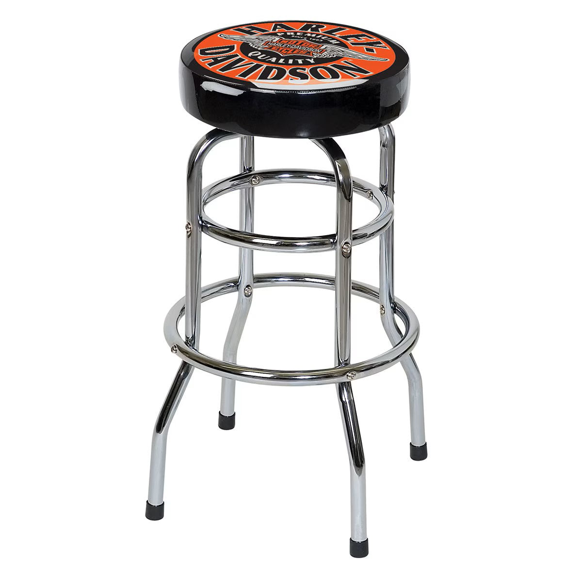 Harley-Davidson® Winged B&S Bar Stool