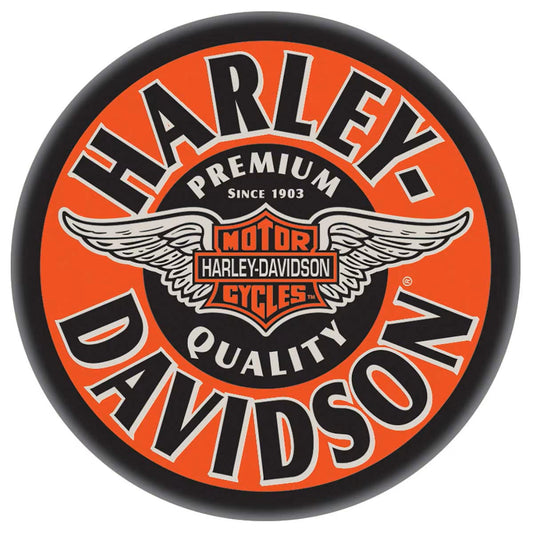 Harley-Davidson® Winged B&S Bar Stool