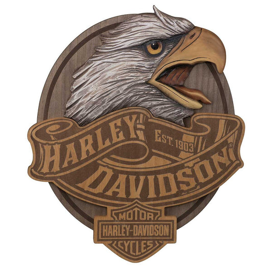 Harley-Davidson® Carved Eagle Pub Sign