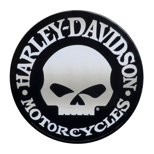 Harley-Davidson® Willie G Skull Tin Sign