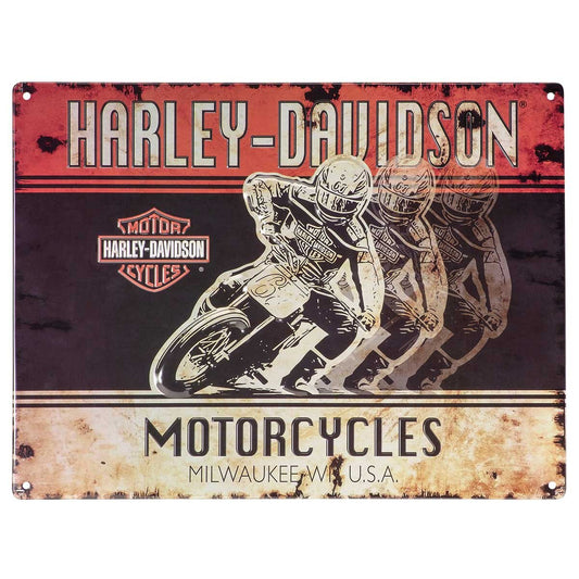 Harley-Davidson® Racers Tin Sign
