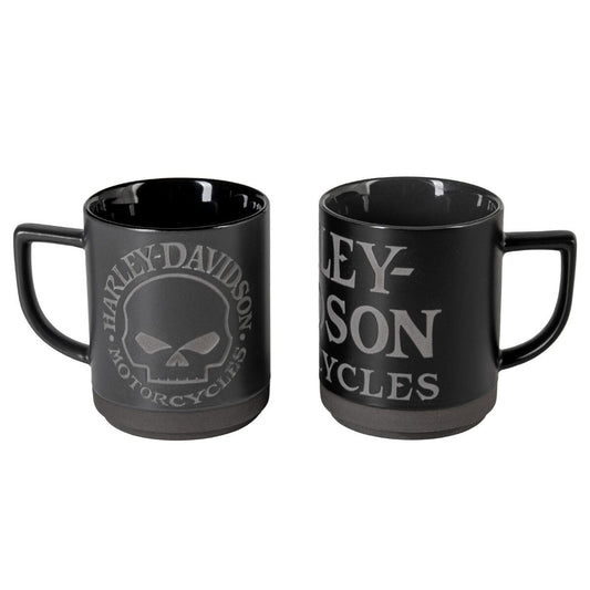 Harley-Davidson® Willie G. Skull Mug Set