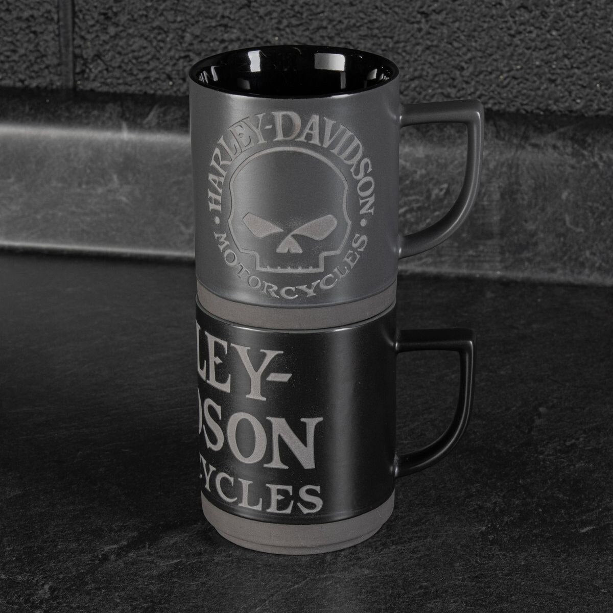 Harley-Davidson® Willie G. Skull Mug Set