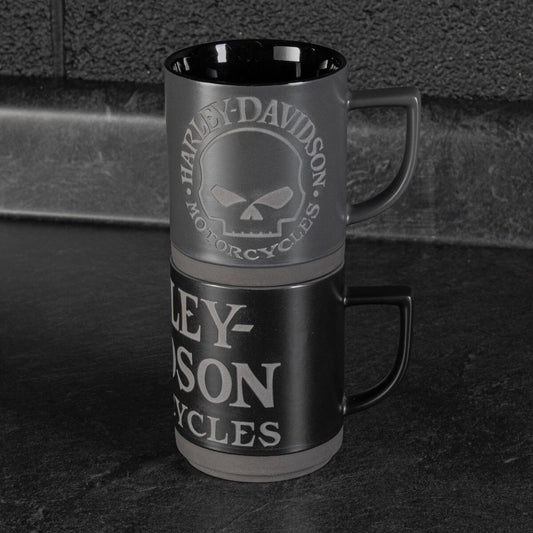 Harley-Davidson® Willie G. Skull Mug Set