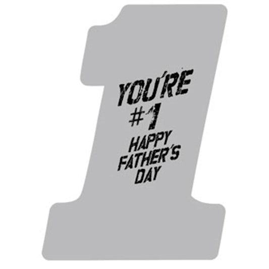 Harley-Davidson® #1 Skull Father Father's Day Greeting Card