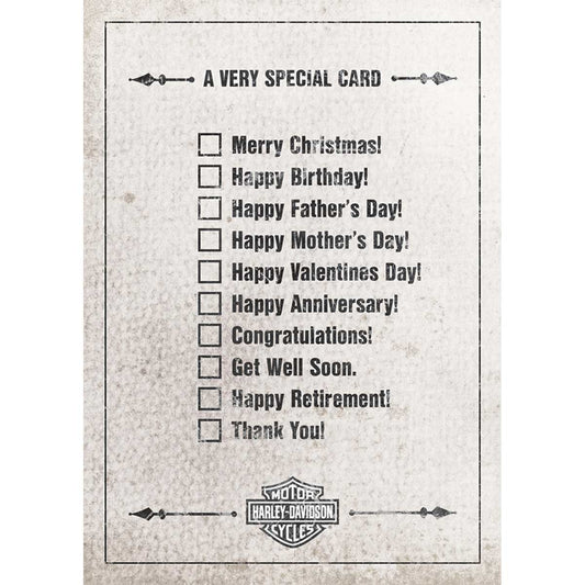 Harley-Davidson® H-D Very Special Card - All Occasion Card