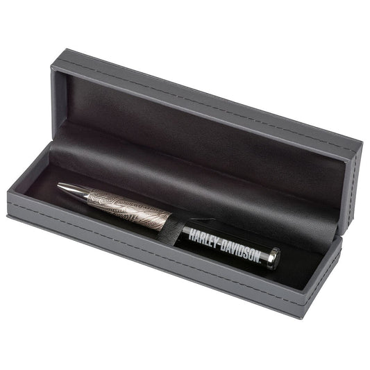 Harley-Davidson® Embossed Pen With Box