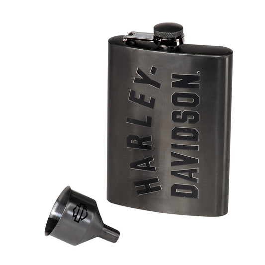 Harley-Davidson® Matte Black Flask