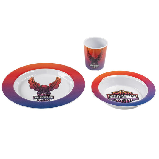Harley-Davidson® Kid's Cup & Plate Set