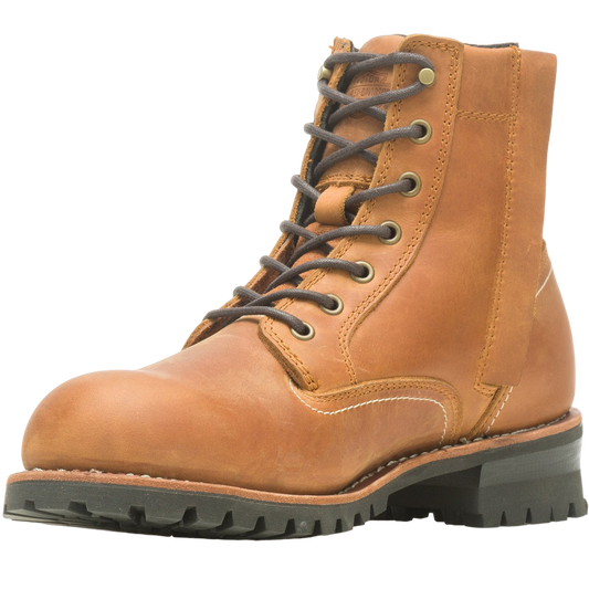 Harley-Davidson® Men's Brown Bentler 6-Inch Motorcycle Boots-Tan