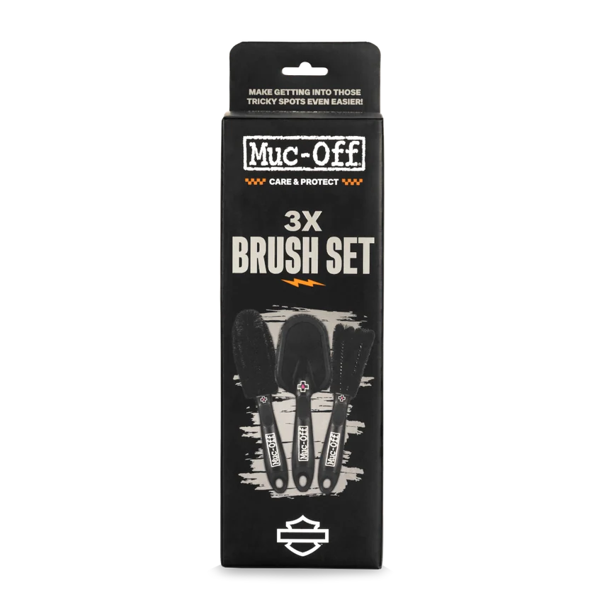 Muc-Off x Harley-Davidson® 3X Brush Kit