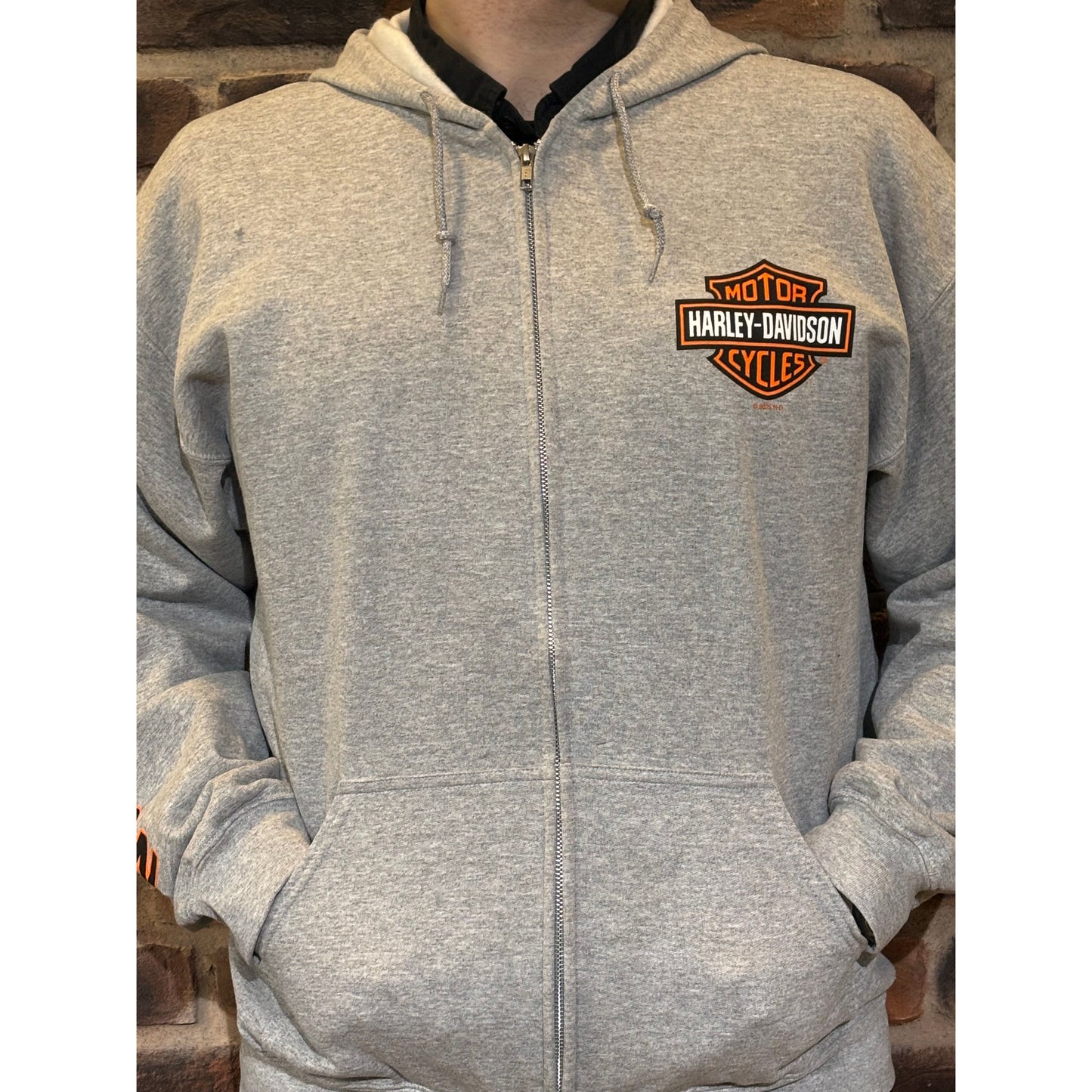 Harley-Davidson® Newmarket Zip B&S Dealer Hoody