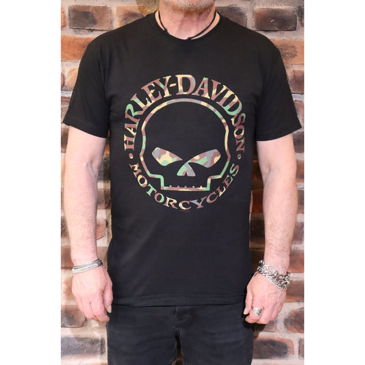 Newmarket Harley Davidson 30th Anniversary Camo Willie G Dealer T-Shirt