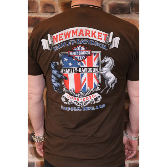 Newmarket Harley Davidson 30th Anniversary Flame Tank Dealer T