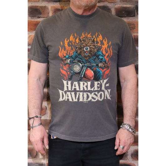Newmarket Harley Davidson 30th Anniversary Wolfman Dealer T