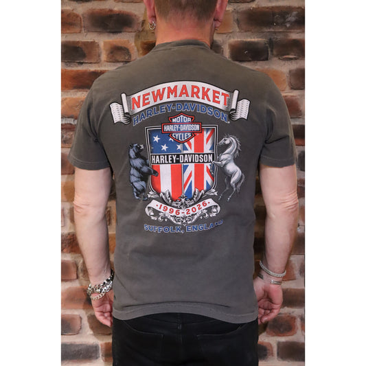 Newmarket Harley Davidson 30th Anniversary Wolfman Dealer T