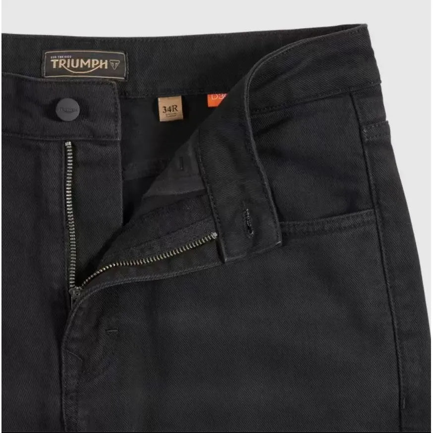 Triumph Hopper Dark Wash Riding Jean - Black