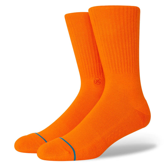 Stance Orange Icon Crew sock