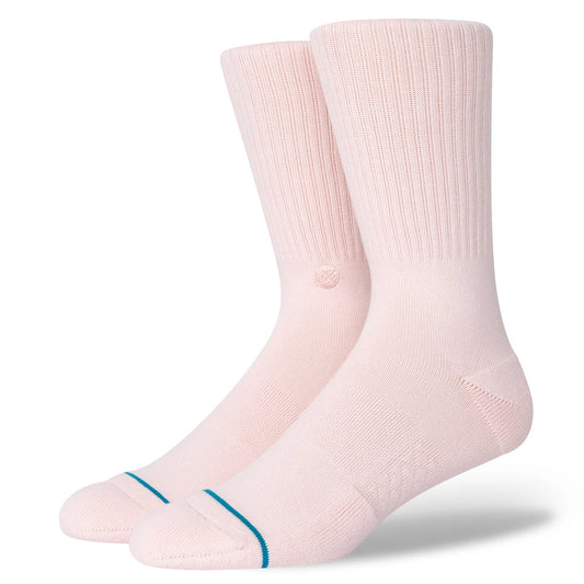 Stance Icon Pink Crew Socks