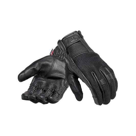 Triumph Raven Mesh Leather Gloves