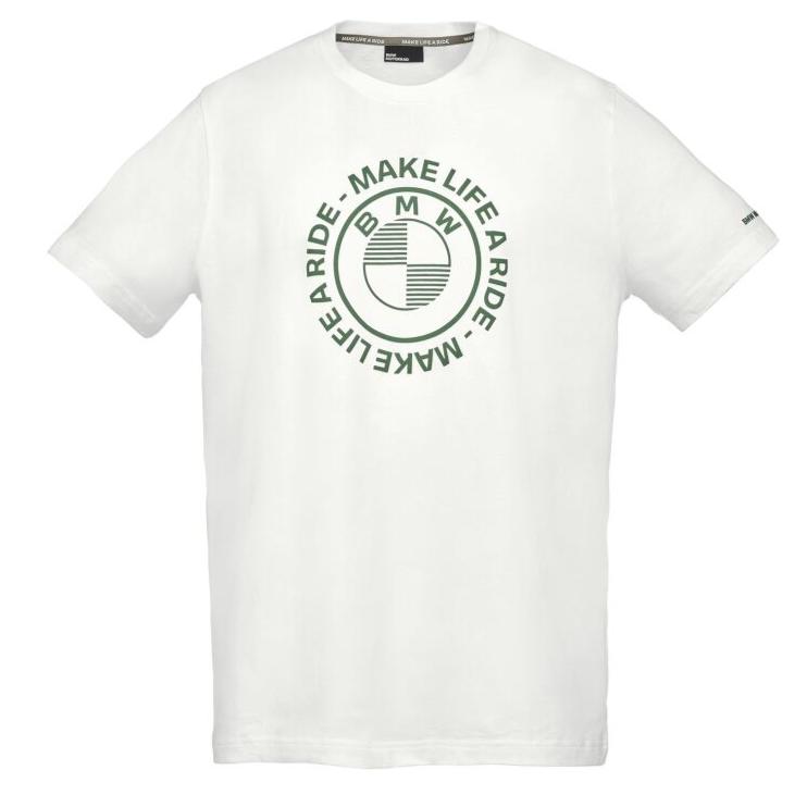 BMW Motorrad "Make Life A Ride" T-Shirt - White